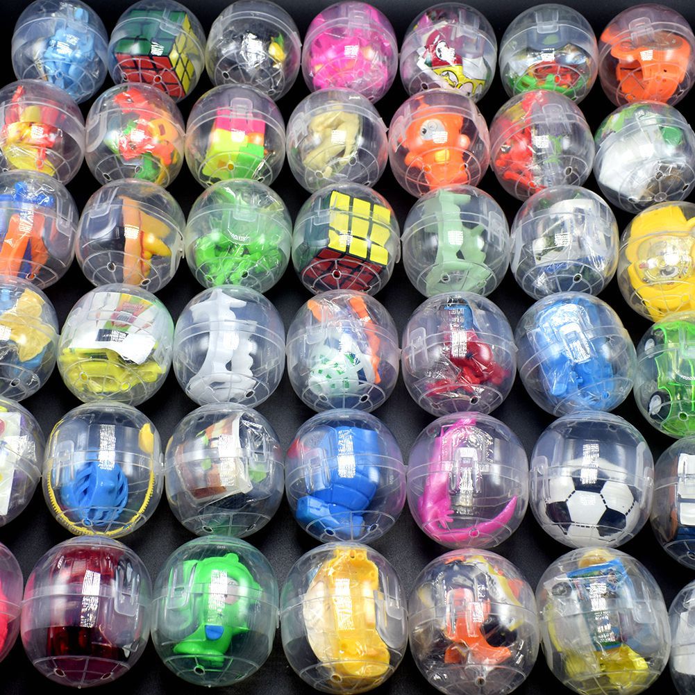Claw Crane Machine - 20PCS Gachapon 기계 투명 Gachapon 장난감