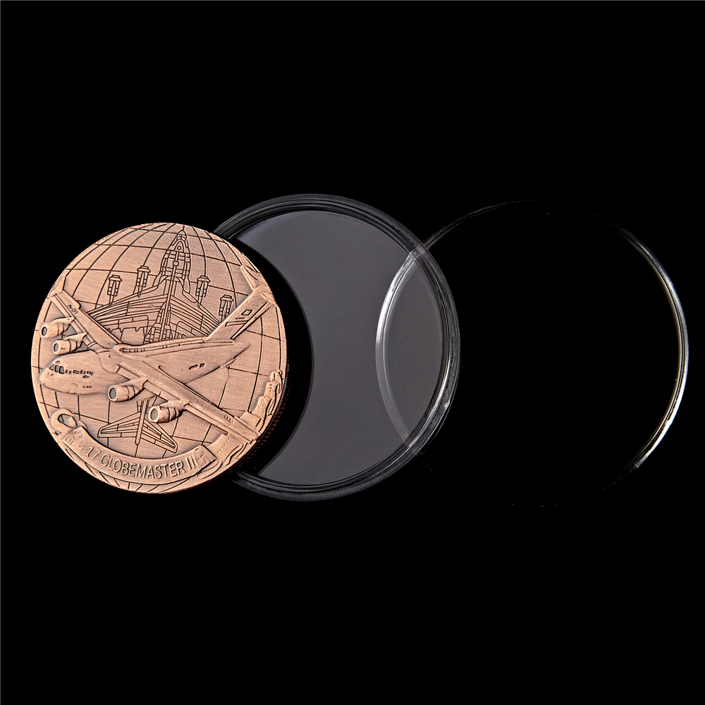 미국 공군 보잉 C-17 글로브마스터 II 구리 토큰  - Token Coin Mechanism 리뷰 및 가격