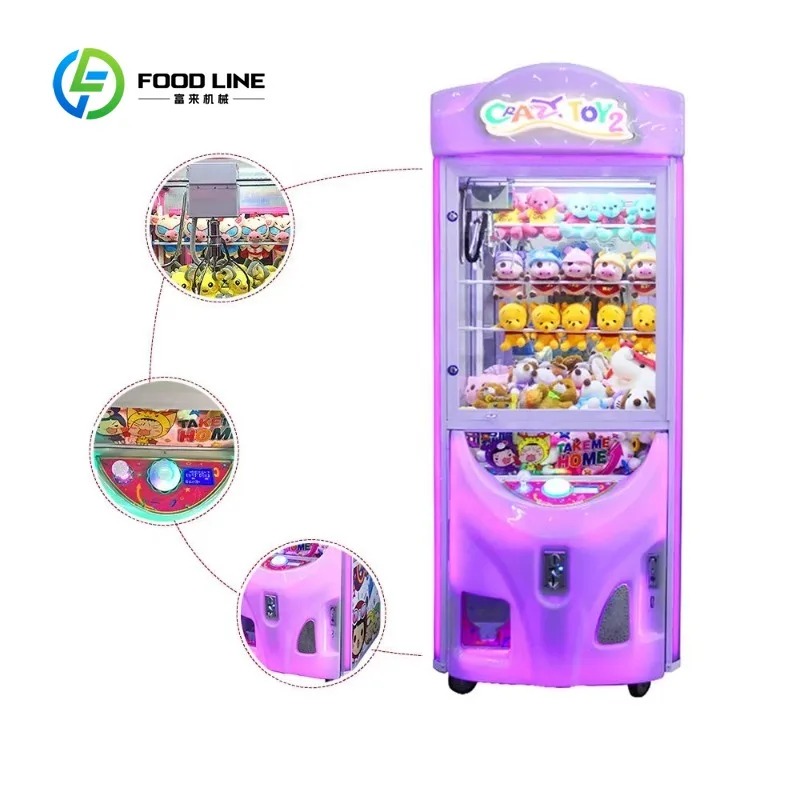 맞춤형 동전 주입식 아케이드 크레인 게임기(빌 수납기  - Arcade Toy Vending Machine 리뷰 및 가격