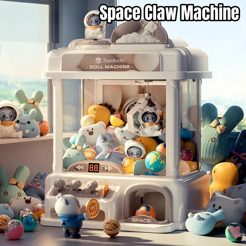 공간 미니 클로 아케이드 기계 장난감 소녀를위한 동전  - Arcade Toy Vending Machine 리뷰 및 가격